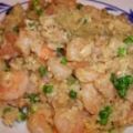 Wok fried rice with shrimps Recipe