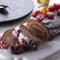 Christmas Log with Chocolate